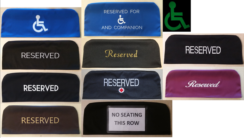 SEAT COVERS (SEVERAL STYLES): FITS ONLY MOST 20" WIDE CHAIRS BY BERTOLINI (MADE PRIOR TO 2022)